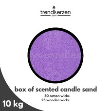 Kvapnus perlinis žvakių vaškas, 10 kg, levanda Kvapnus perlinis žvakių vaškas, 10 kg, levanda