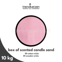 Kvapnus perlinis žvakių vaškas, 10 kg, rožė Kvapnus perlinis žvakių vaškas, 10 kg, rožė