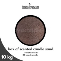 Kvapnus perlinis žvakių vaškas, 10 kg, santalas