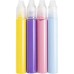 Žvakių rašiklių rinkinys – 4 × 30 ml mėlyna, rožinė, violetinė, geltona