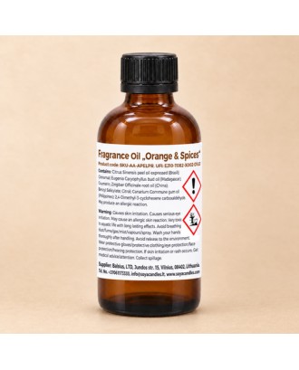 Aromatinis aliejus „Apelsinas su prieskoniais“, 30 g
