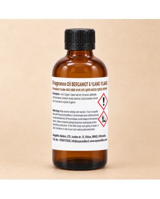 Aromatinis aliejus „Bergamotė ir kvapioji kananga“, 30 g (galutinis išpardavimas)
