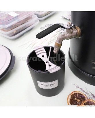 Vaško lydymo indas su šildomu išleidimo čiaupu ToAuto, 5 l