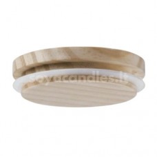 Wooden Lid With Seal, 78 mm