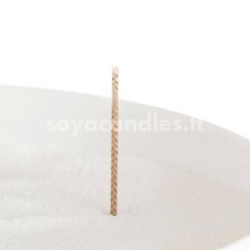 Išvaškuota dagtis stearino žvakėms, 6 dydis (50 mm)