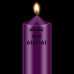 Dažai žvakėms „BEKRO“, 10 g, violetinė