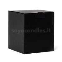 Dėžutė, 117x117x133 mm, matinė juoda