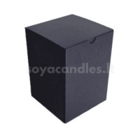 Dėžutė, 132x132x180 mm, matinė juoda