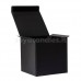 Dėžutė, 140x140x140 mm, matinė juoda