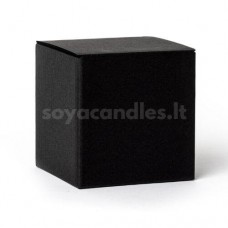 Dėžutė, 73x73x73 mm, matinė juoda