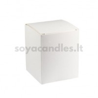 Dėžutė, 73x73x90 mm, lygi balta