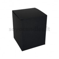 Dėžutė, 73x73x90 mm, matinė juoda