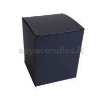 Dėžutė, 82x82x98 mm, matinė juoda