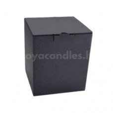 Dėžutė, 117x117x133 mm, matinė juoda