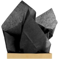 Šilkinis popierius NOIR 50x75 cm, 24 lapai