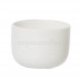 Ceramic Jar, White, 10x7 cm