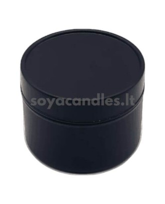 Juodas indelis su dangteliu 64x45 mm, 100 ml