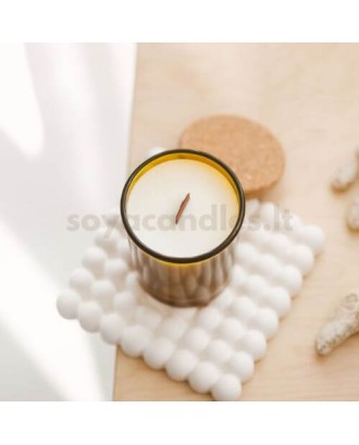 Sojų vaškas GOLDENWAX® 464 žvakėms indeliuose, 1 kg – EU formulė
