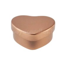 Rausvai auksinis indelis su dangteliu 45x20 mm, 20 ml