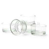 Glass Tealight Candle Holder, 1 pc