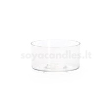 Skaidrus polikarbonato indelis 38x24 mm