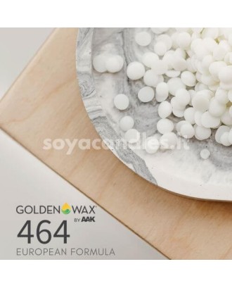 Sojų vaškas GOLDENWAX® 464 žvakėms indeliuose, 1 kg – EU formulė